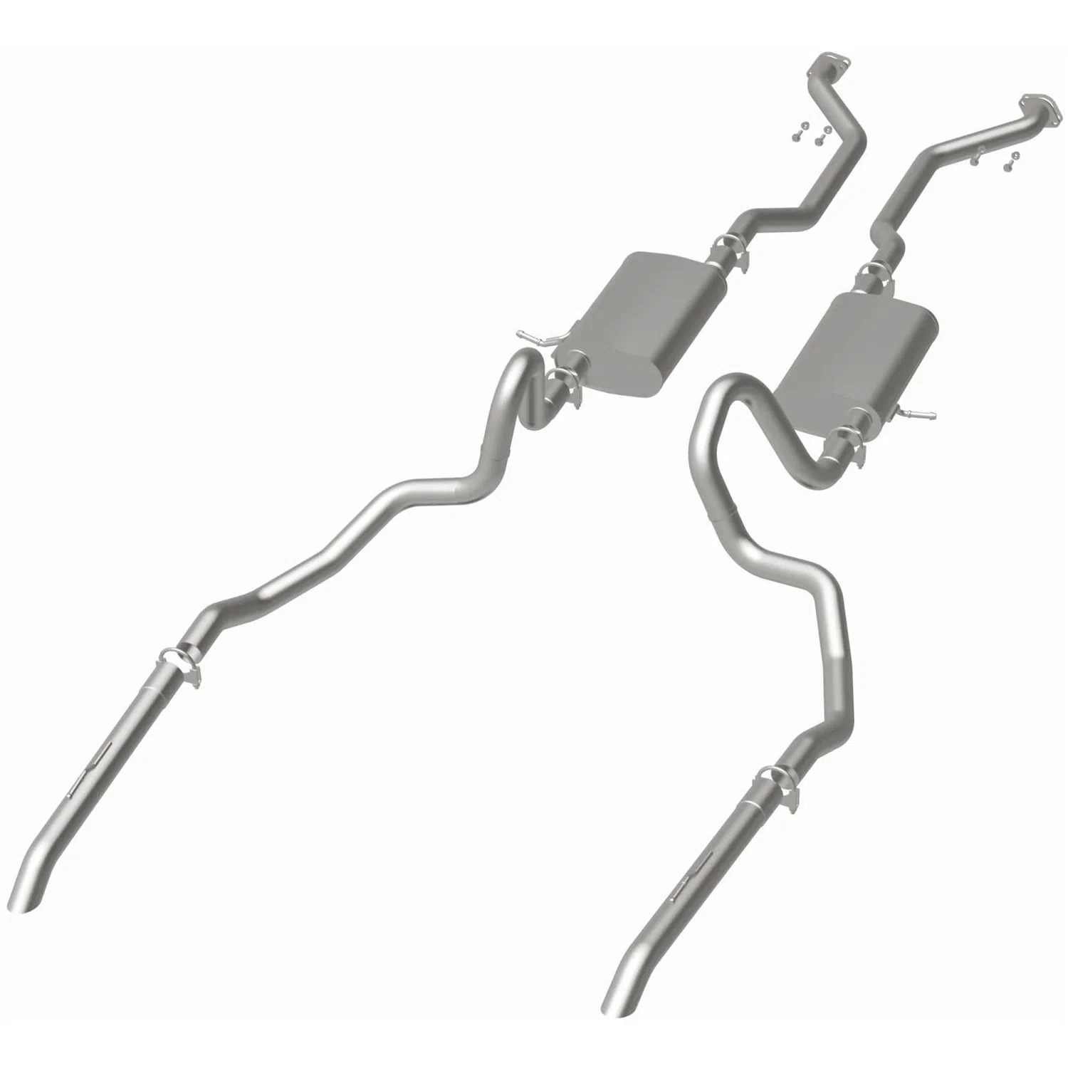 2003-2011 Ford Crown Victoria Direct-Fit Replacement Exhaust System 106-0618